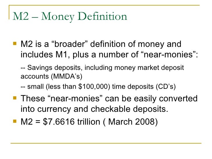 What is money?