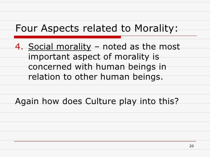 What Is Morality