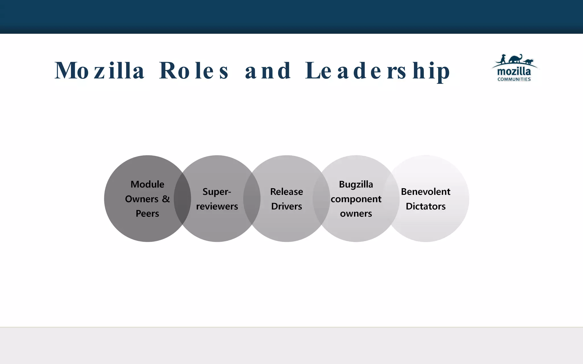 Mozilla Roles and Leadership 