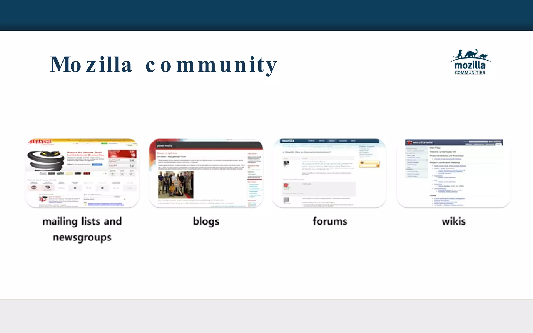 Mozilla community 