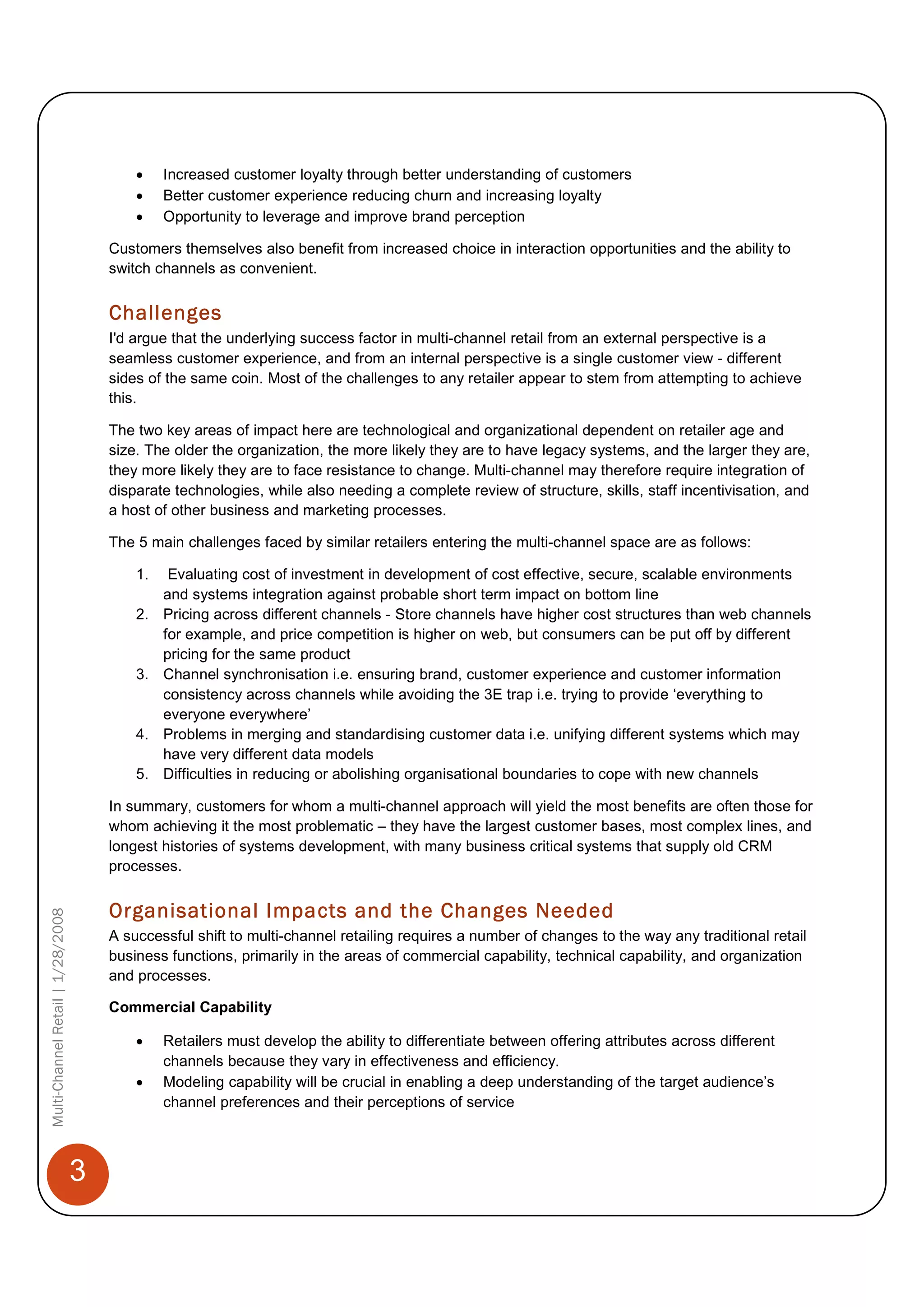 What Is Multi Channel Retail?: Benefits, Challenges and Impacts