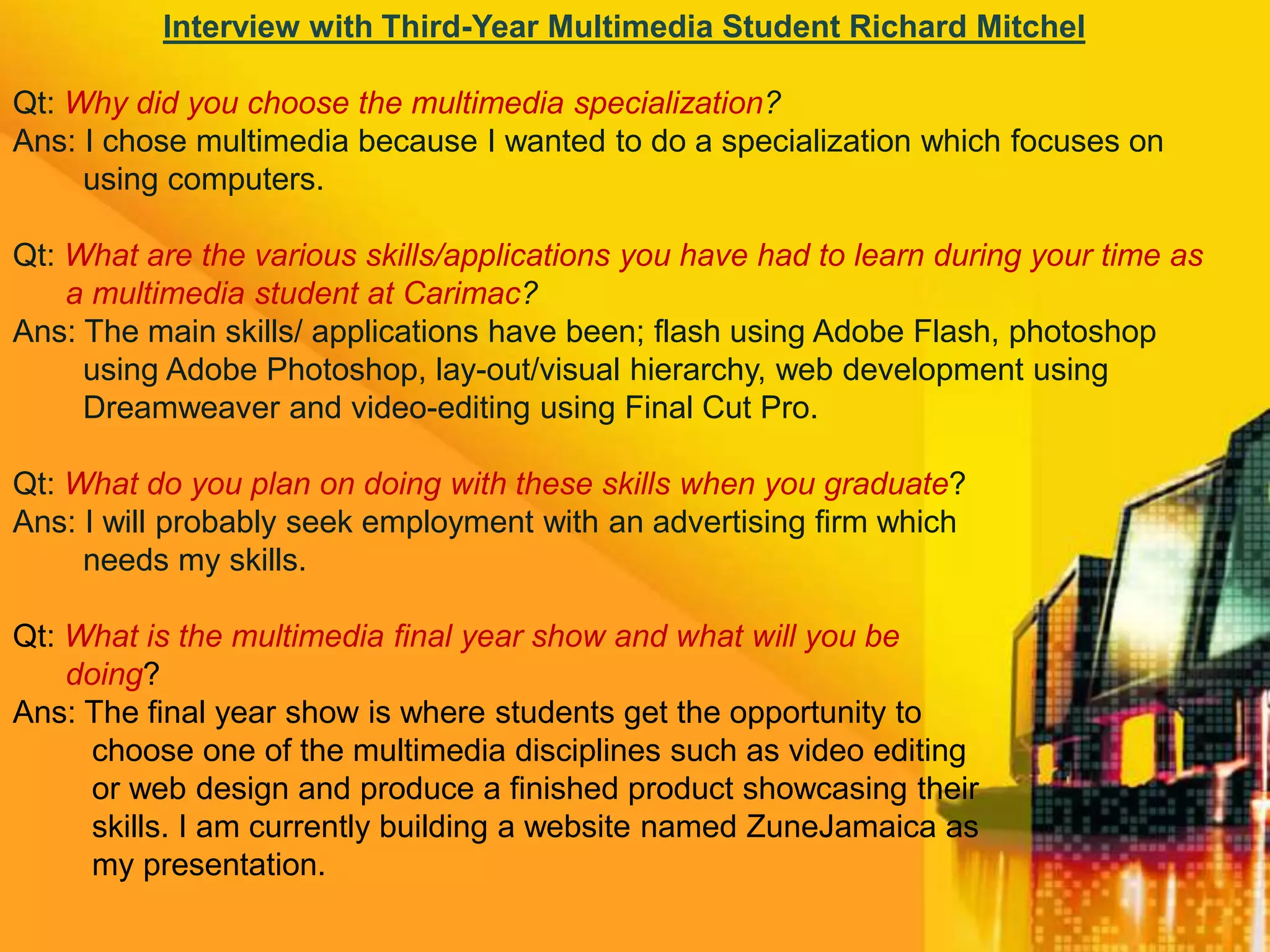 What Is Multimedia Presentation