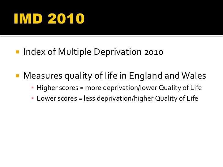 What is multiple deprivation