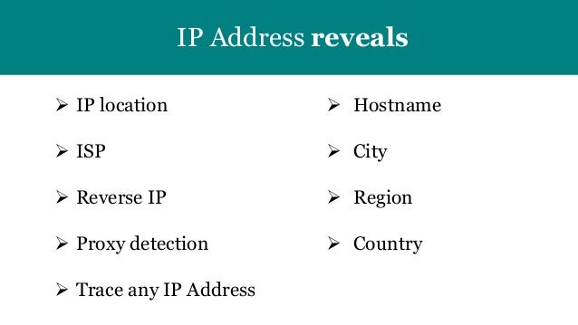 What is My IP Address Location