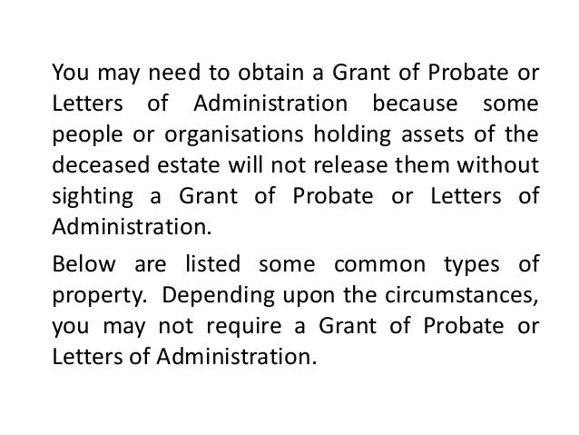 What is the probate of a will?