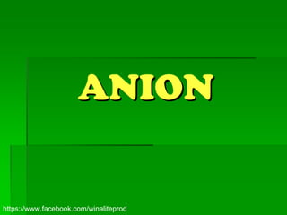 ANION


https://www.facebook.com/winaliteprod
 