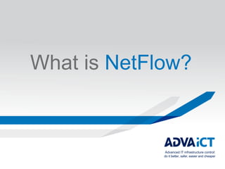 Netflow Format. Logo What is NetFlow? | PPTX