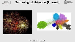 What is Network Science?
Technological Networks (Internet)
 