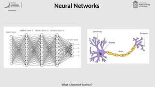 What is Network Science?
Neural Networks
 