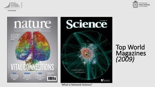 What is Network Science?
Top World
Magazines
(2009)
 