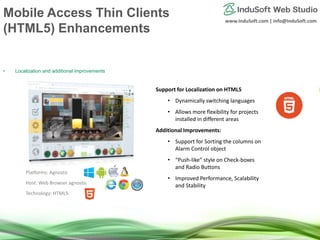 What's New In InduSoft Web Studio 8.1 + SP4 | PPTX