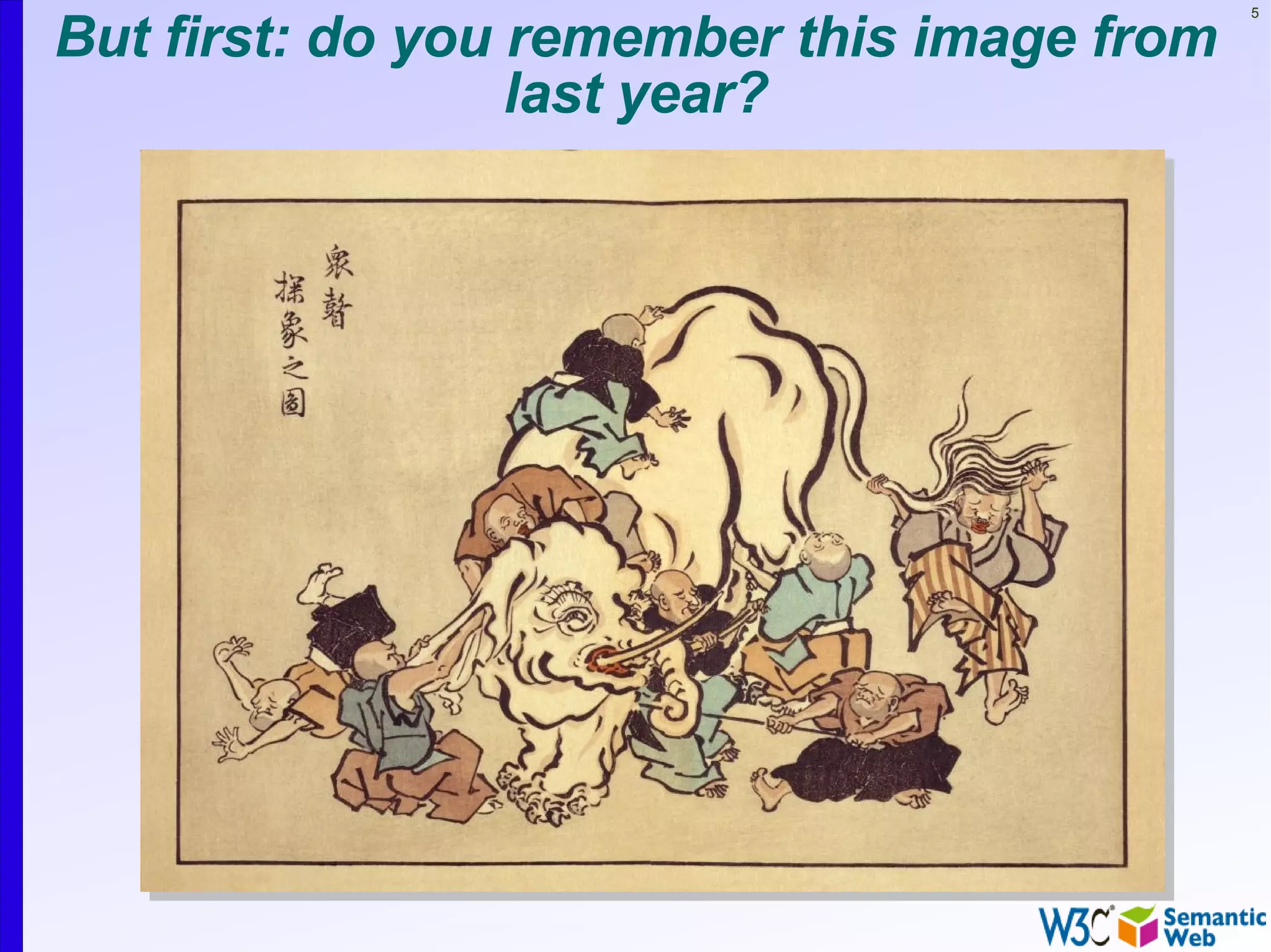 But first: do you remember this image from
                                             5




                  last year?
 