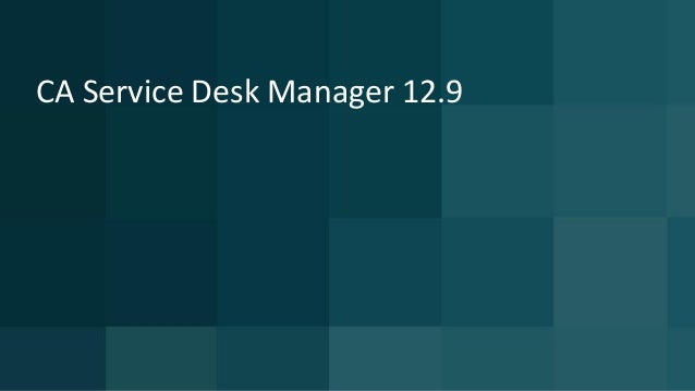 What S New In Ca Service Management