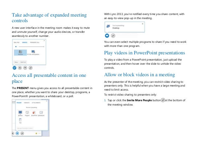 What Is New In Microsoft Lync 2013 From Atidan