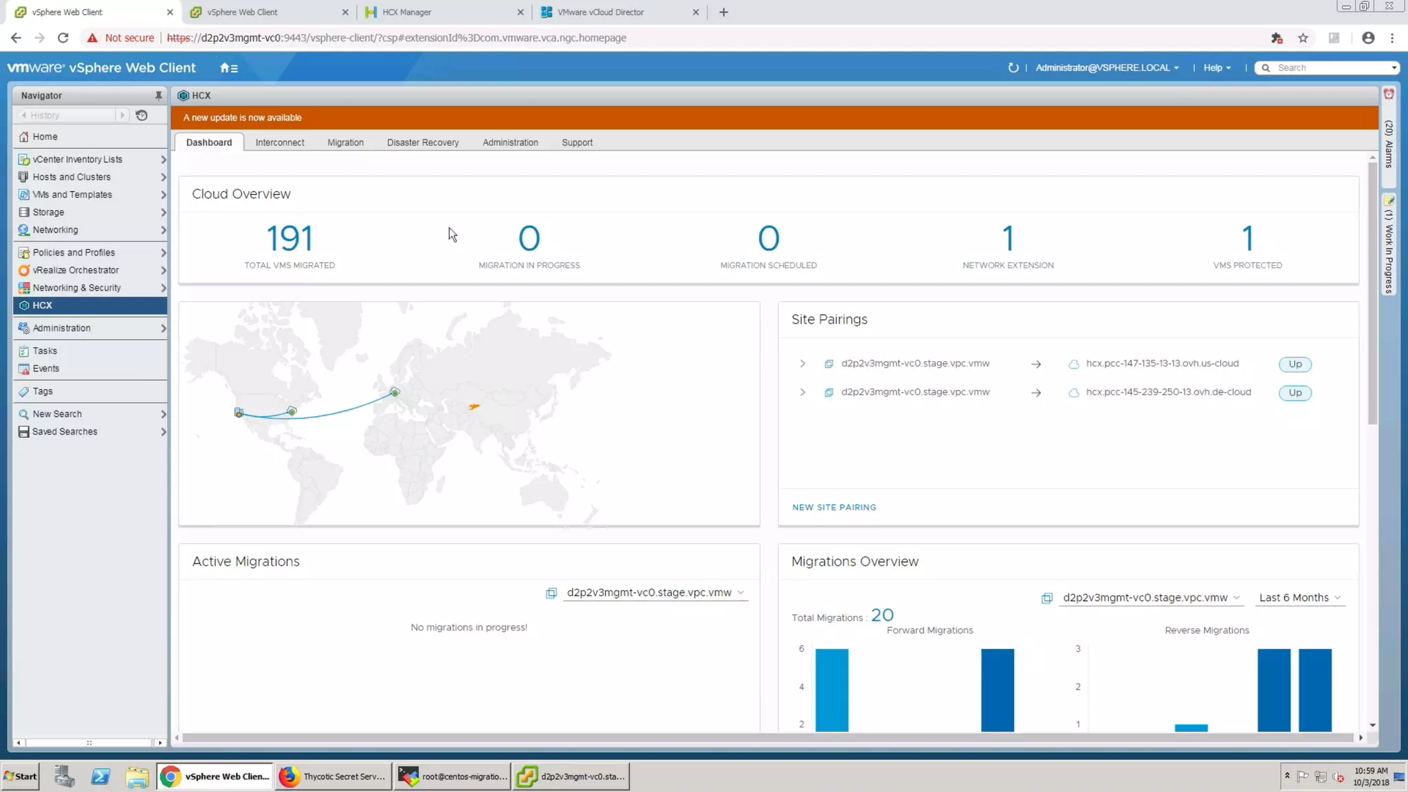 MIGRATION - VMWARE HCX
WHAT’S NEW?
 
