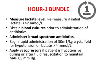 What is new in sepsis | PPTX