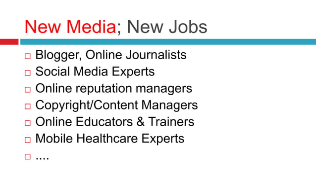 Introduction To New Media PPT