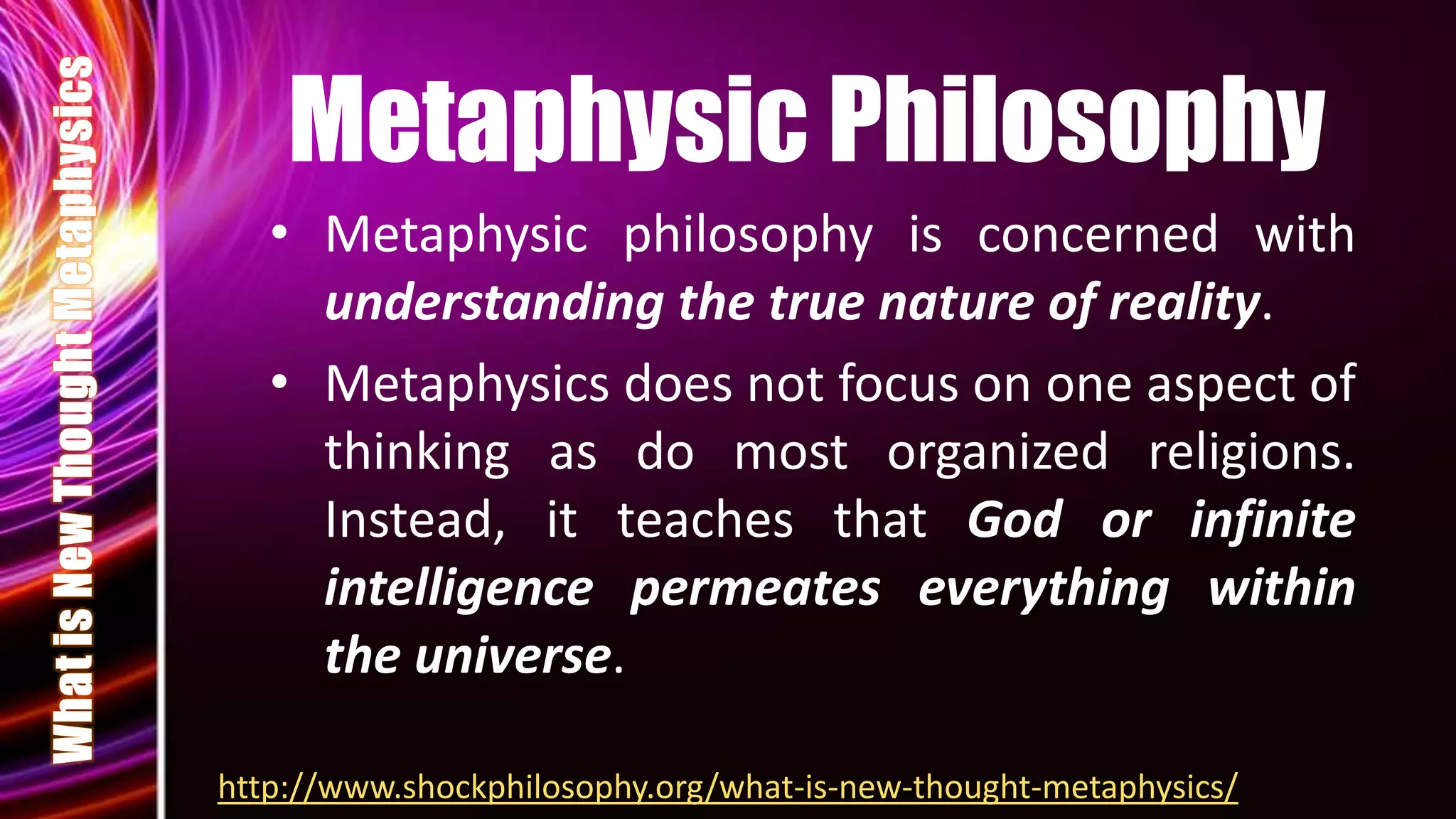 What Is New Thought