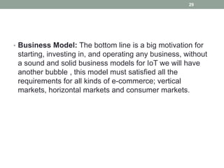 • Business Model: The bottom line is a big motivation for
starting, investing in, and operating any business, without
a so...