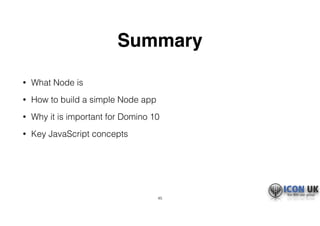 What is Node.js? (ICON UK)