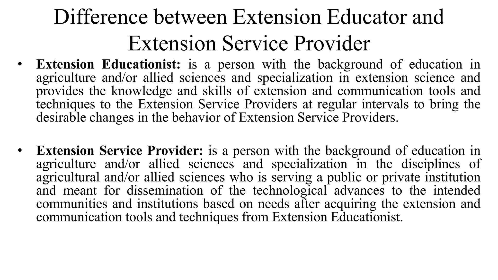 What is not extension PPT
