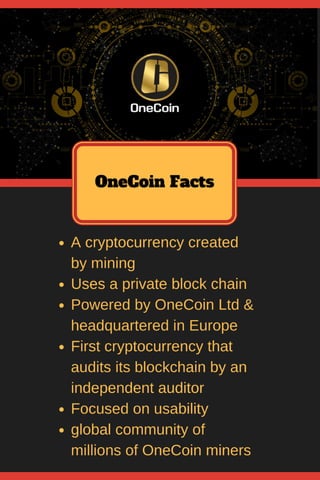 What is OneCoin?