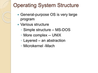 Operating System Become Complex What is operating system | PPTX