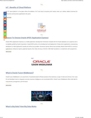 What Is Oracle Fusion Middleware .pdf