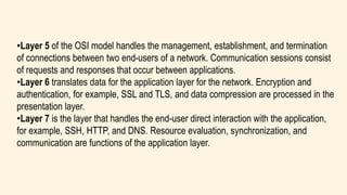 Advantage of OSI Model
•It helps you to standardize router, switch, motherboard, and other hardware
•Reduces complexity an...