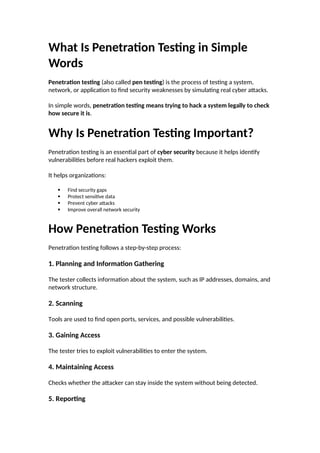 Comprehensive Guide to Penetration Testing: Techniques, Tools, and ...