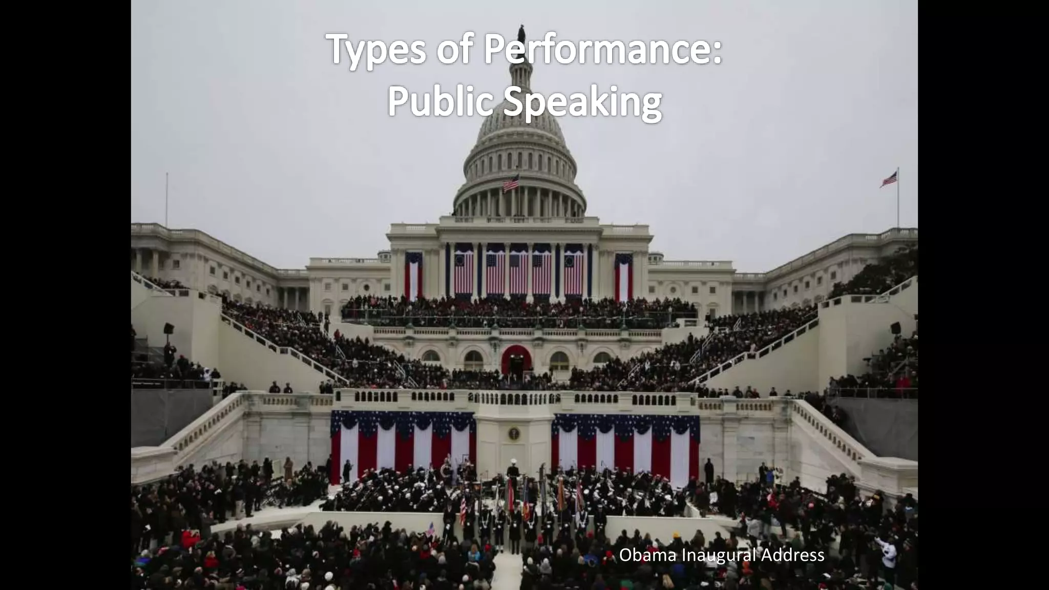 Obama Inaugural Address
 