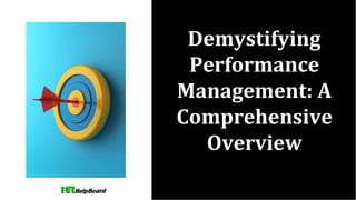 What is Performance Management in Human Resource Management | PPT