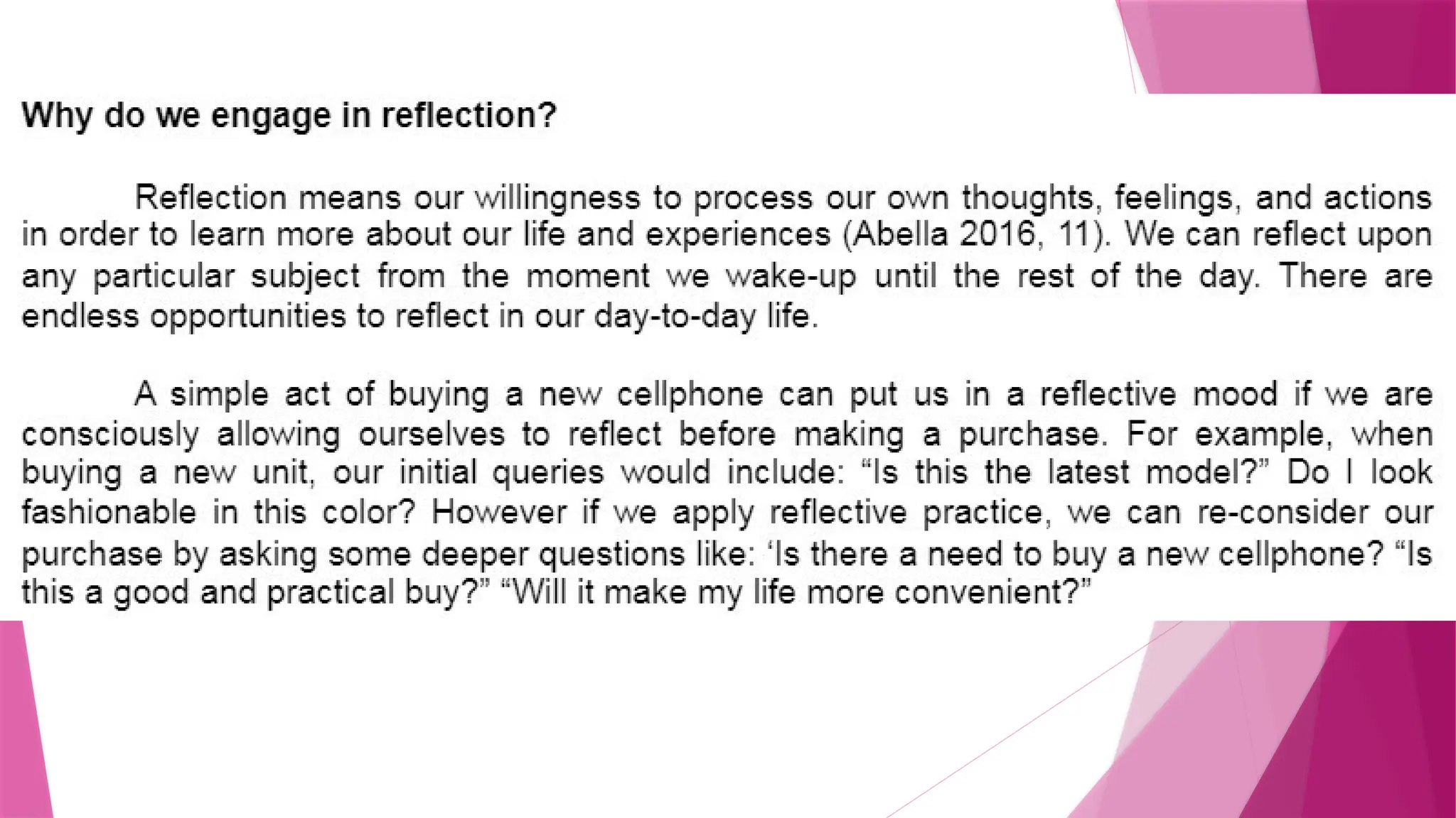 This module will provide you with the importance of philosophy.