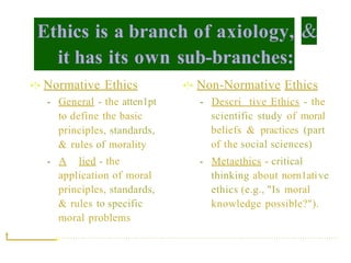 Axiological Definition What is Philosophy (Eastern/Western ).pptx