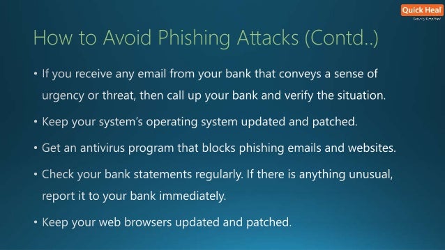 how to prevent phishing