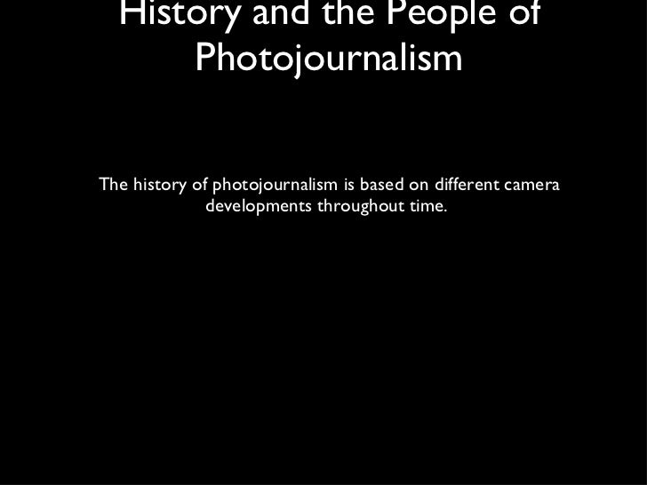 What is photojournalism module