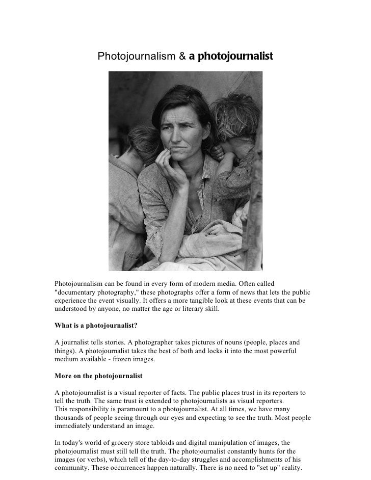 What Is Photojournalism What Is A Photojournalist what-is-photojournalism-what-is-a-photojournalist