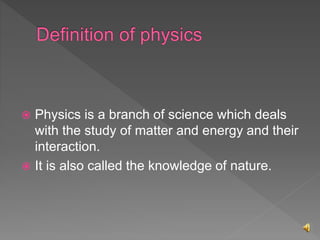 What Is Physics pptx What Is Physics pptx