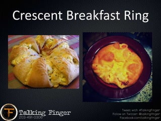 Crescent Breakfast Ring
 