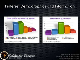 Pinterest Demographics and Information
 