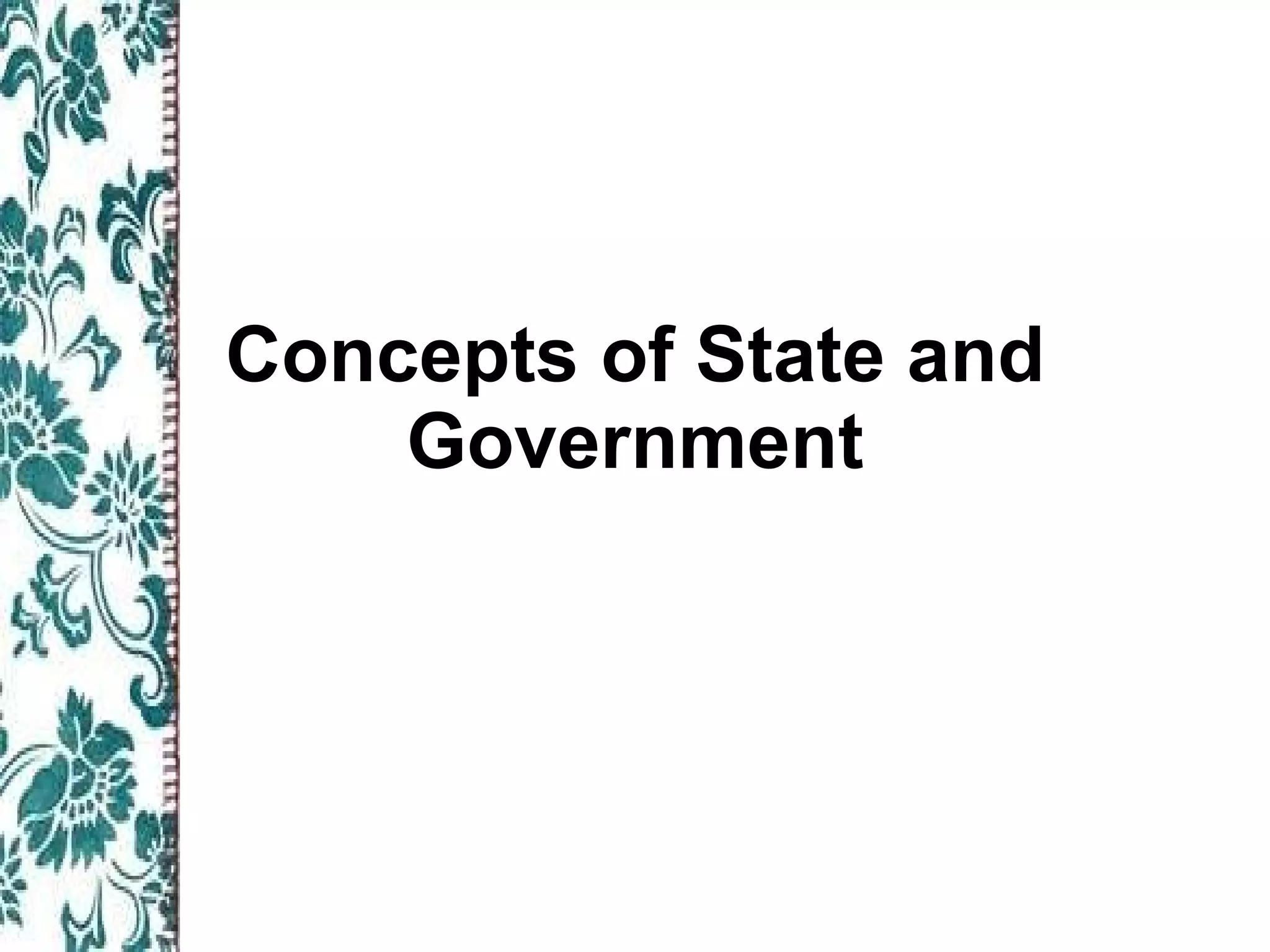 What is political science PPT