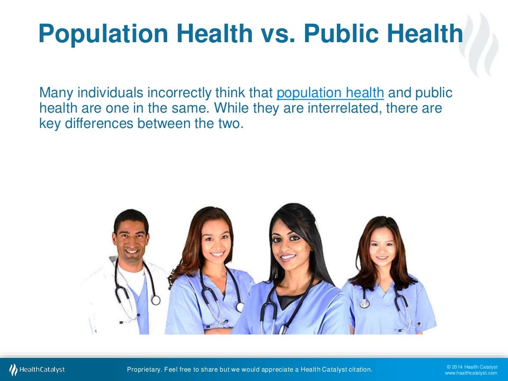 What Is Population Health And How Does It Compare To Public Health