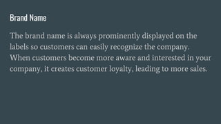 What is Product Labeling | PPTX