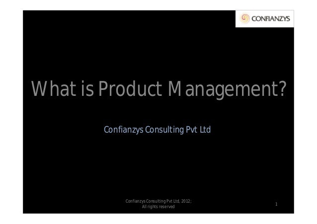 What Is Product Management 