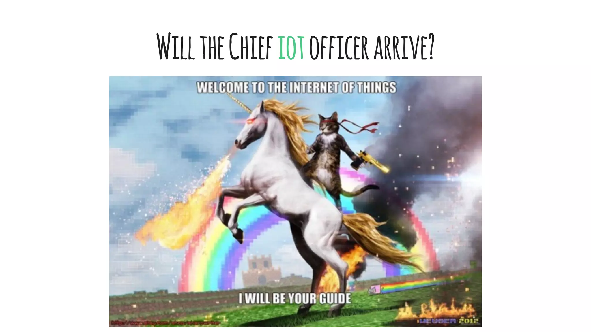 WilltheChiefiotofficerarrive?
 