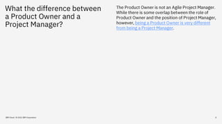 What is product ownership