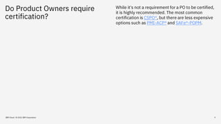 What is product ownership