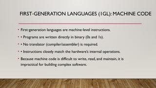 Comprehensive Overview of Programming Languages and Computer ...
