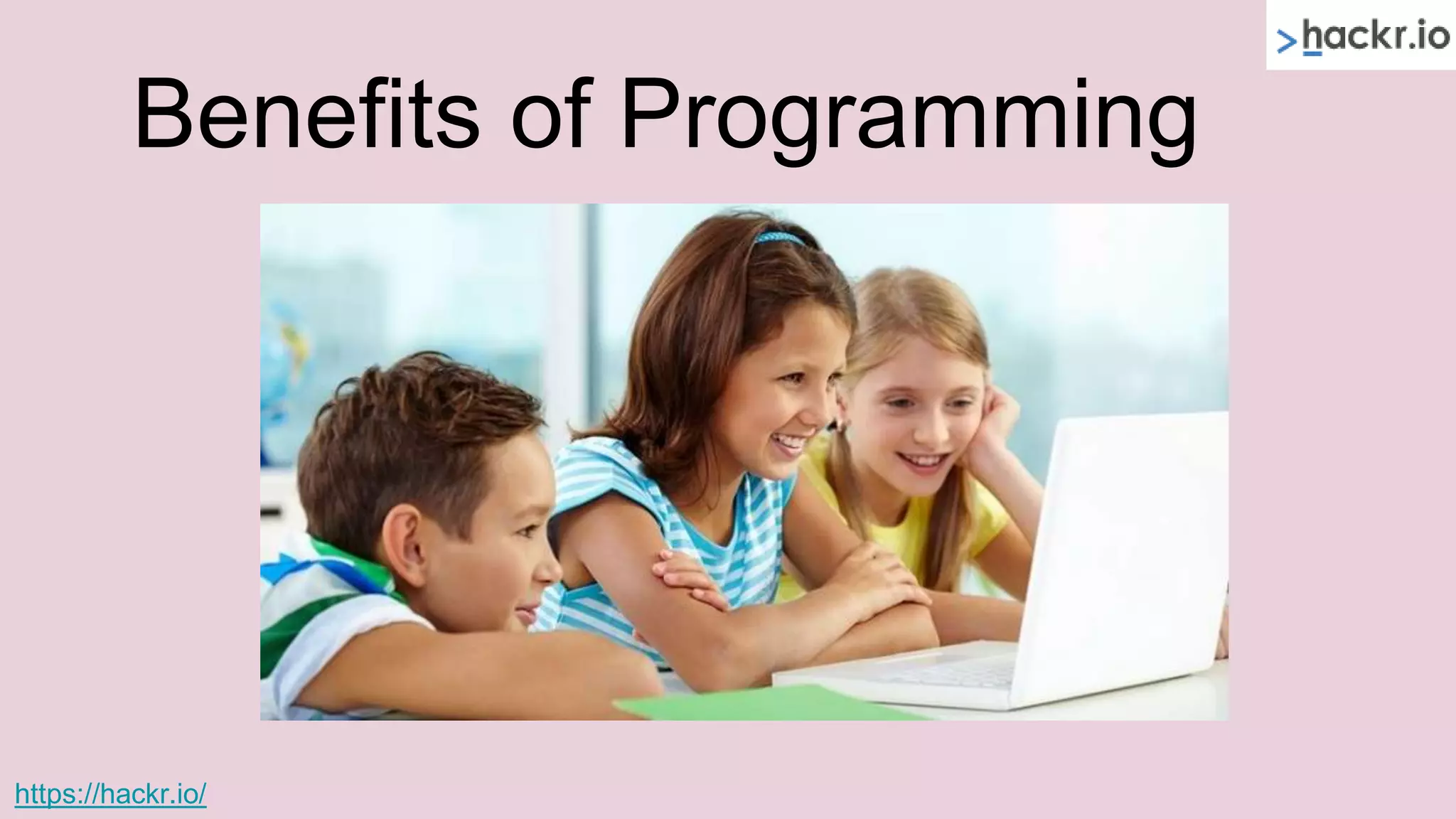 What is programming what are its benefits | PPTX