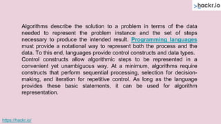 What is programming what are its benefits | PPTX